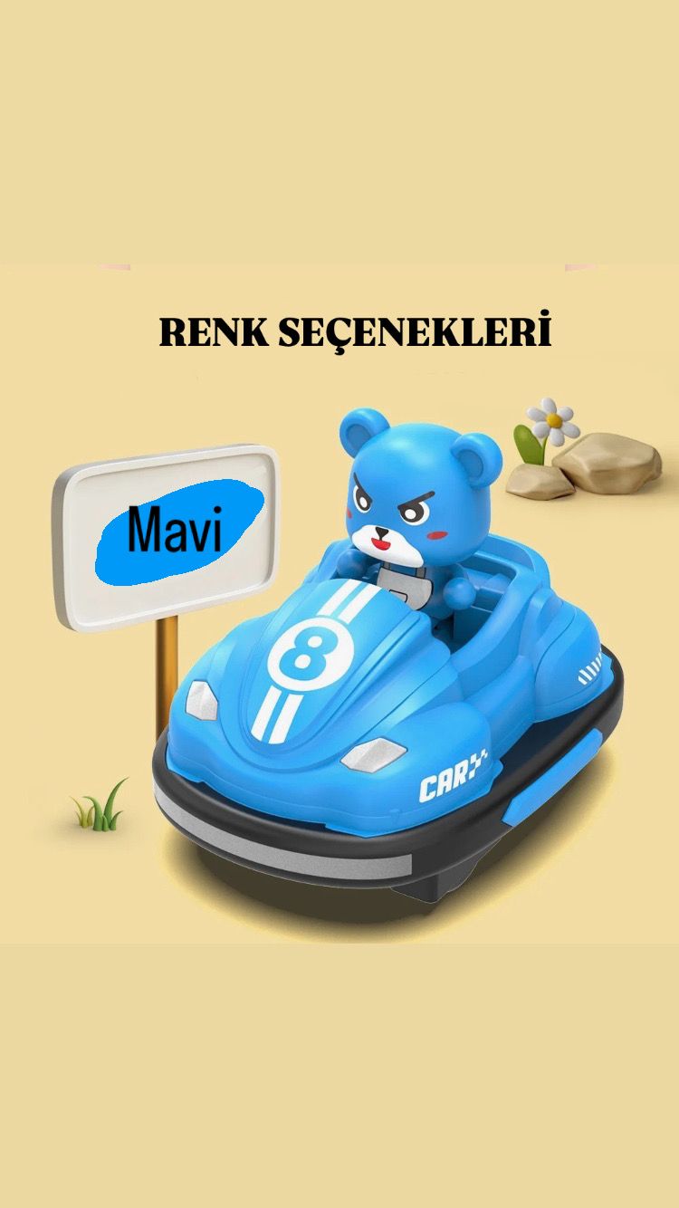 Çarpışan GO-Kart araba